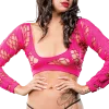NAUGHTY GIRL SEXY LEGGING PINK O/S (NET) details