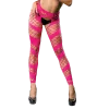 NAUGHTY GIRL SEXY LEGGING PINK O/S (NET) main