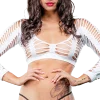 NAUGHTY GIRL SEXY LEGGING WHITE O/S (NET) details