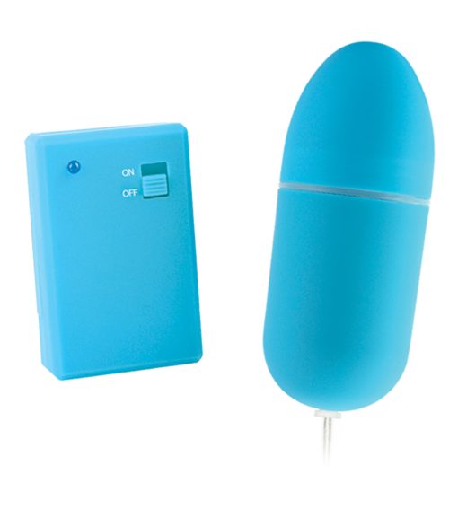 NEON LUV TOUCH REMOTE CONTROL BULLET BLUE back
