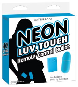 NEON LUV TOUCH REMOTE CONTROL BULLET BLUE main