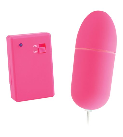 NEON LUV TOUCH REMOTE CONTROL BULLET PINK back
