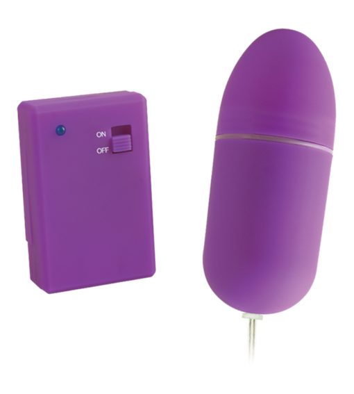 NEON LUV TOUCH REMOTE CONTROL BULLET PURPLE back