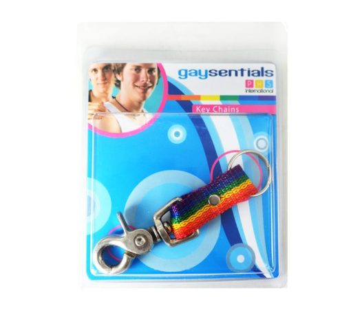 NYLON KEY TAG W/SCISSOR SNAP back