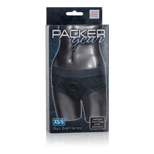 PACKER GEAR BLACK BRIEF HARNESS XS/S details