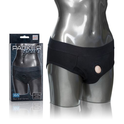 PACKER GEAR BLACK BRIEF HARNESS XS/S main