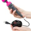 PALM POWER PLUG & PLAY FUCHSIA MASSAGER back