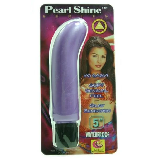 PEARL SHINE 5IN G-SPOT LAVENDER details