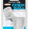 PERFECT FIT SILISKIN COCK & BA BALL CLEAR(out mid Oct) male Q