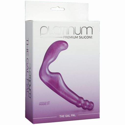 PLATINUM SILICONE GAL PAL PURPLE back