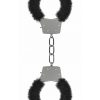 PLEASURE HANDCUFFS FURRY BLACK main