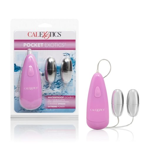 POCKET EXOTICS DOUBLE SILVER BULLET WATER PROOOF 2