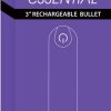 POWER BULLET ESSENTIAL 3.5IN RECHARGEABLE PURPLE (out mid Sept) 3