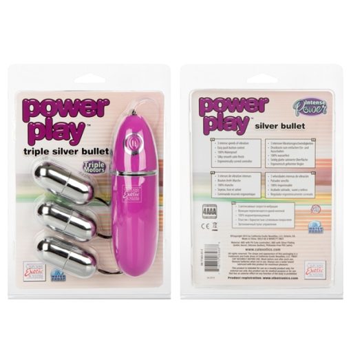 POWER PLAY TRIPLE SILVER BULLET back