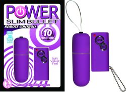 POWER SLIM BULLET REMOTE CONTROL PURPLE main