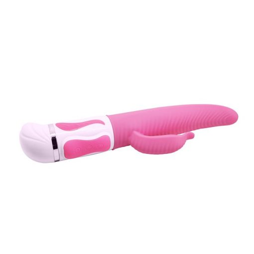 PRETTY LOVE ANTOINE RABBIT VIBRATOR SILICONE PINK male Q