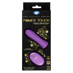 PRO SENSUAL POWER TOUCH BULLET W/ REMOTE CONTROL PURPLE main