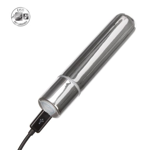 RECHARGEABLE BULLET SILVER male Q