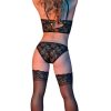 SEXY TIME BRALETTE & PANTY SET BLACK L/XL male Q