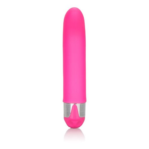 SHANES WORLD SILICONE G PINK VIBRATOR back