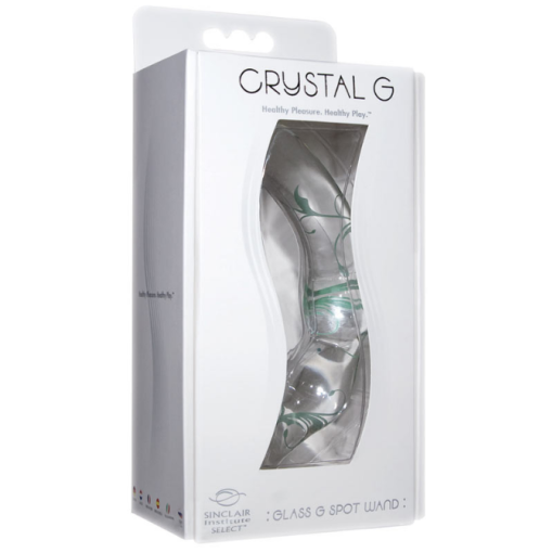 SINCLAIR CRYSTAL G GLASS WAND back