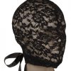 Scandal Corset Lace Hood Black O/S Main