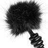 TAILZ BLACK BUNNY TAIL ANAL PLUG (Out Mid Oct) main