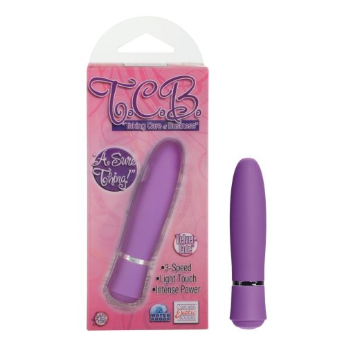 TCB TAKING CARE OF BUSINESS PURPLE back