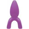 TONGUE STAR STEALTH RIDER TONGUE VIBE W/ CONTOURED PLEASURE TIP PURPLE back