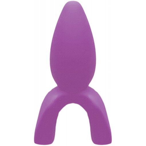 TONGUE STAR STEALTH RIDER TONGUE VIBE W/ CONTOURED PLEASURE TIP PURPLE back