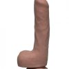 The D Uncut D 9 inches With Balls Ultraskyn Tan Dildo Main
