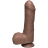 The D Uncut D With Balls Firmskyn 7 inches Brown Dildo Main