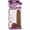 VAC U LOCK ULTRASKYN COCK BROWN 6IN back