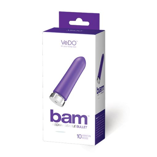 VEDO BAM RECHARGEABLE BULLET INTO YOU INDIGO details