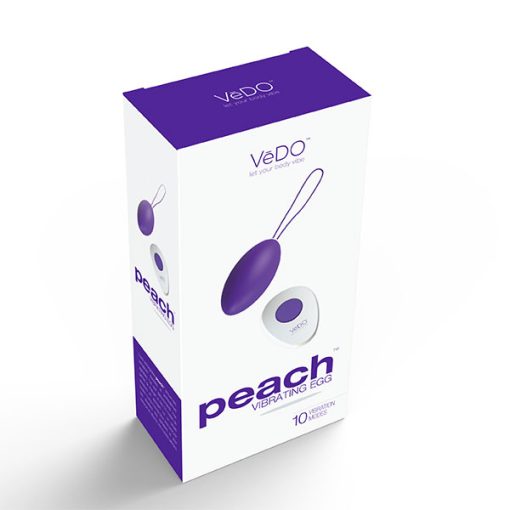 VEDO PEACH EGG VIBE INTO YOU INDIGO back