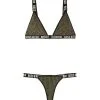 VIBES BO$$ BITCH BRALETTE & PANTY W/ GOLD RINGS LARGE/XL details