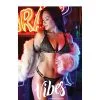 VIBES BO$$ BITCH BRALETTE & PANTY W/ GOLD RINGS LARGE/XL male Q