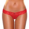 VIBRATING PANTIES W/VIBE POCKET RED ML main