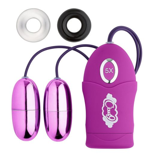 WTC DUAL EGG VIBRATOR PURPLE details