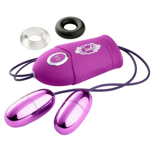 WTC DUAL EGG VIBRATOR PURPLE male Q