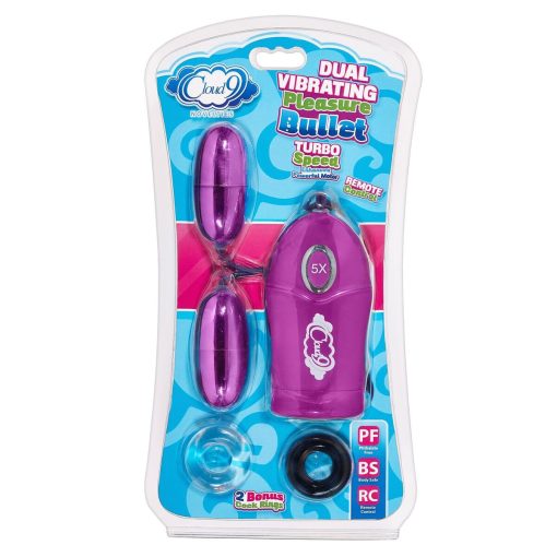 WTC DUAL EGG VIBRATOR PURPLE main