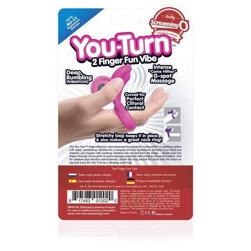 YOU TURN STRAWBERRY (EACHES) FINGER VIBE 3