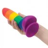 Addiction Justin 8 inches Rainbow Color Dildo second