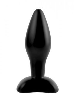 Anal Fantasy Small Silicone Plug Black main