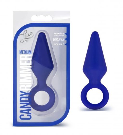 Candy Rimmer Medium Butt Plug Blue second
