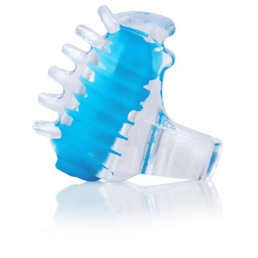 Color Pop Fingo Tip Blue Finger Vibrator second