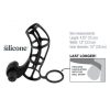 Deluxe Silicone Power Cage - Black second