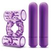 Double Play Dual Vibrating Cock Ring Purple second