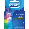 Durex Pleasure Pack 3 Pack Condoms main