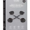 Easy Toys Fetish Hogtie, Ankle & Wrist Cuffs Black - Image 2